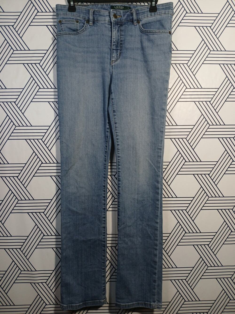 Lauren Ralph Lauren Premier Straight Jeans Preppy Quiet Luxury Denim